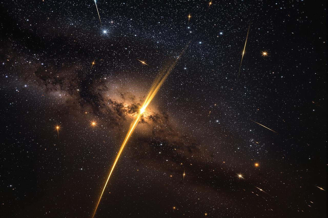 韩漫剧 - 星空宇宙主题背景
